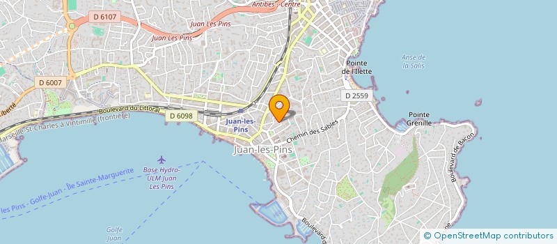 localisation de l'entreprise SCI FUTUREDILE à ANTIBES