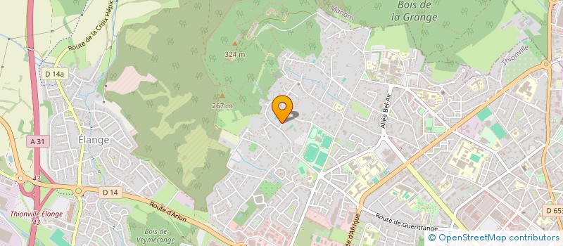 localisation de l'entreprise SCI FUTURIS à THIONVILLE