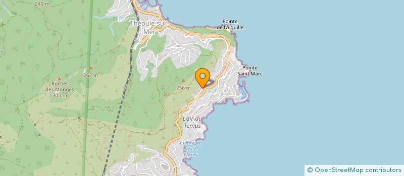 localisation de l'entreprise SCI FUTURUS BV  THEOULE-SUR-MER