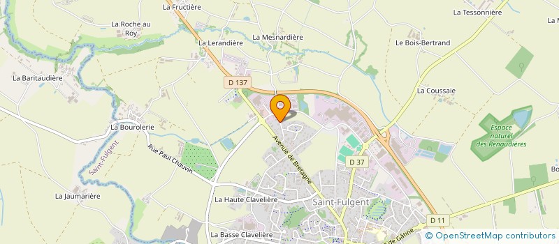 localisation de l'entreprise SCI FUZION  NIEUL-LE-DOLENT