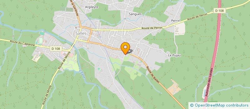 localisation de l'entreprise SCI FV FROUSTEY  SALLES