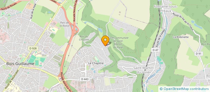 localisation de l'entreprise SCI FV PATRIMOINE  BIHOREL