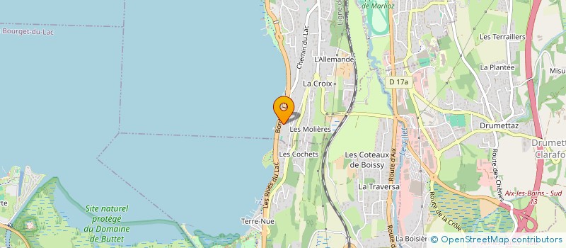 localisation de l'entreprise SCI FVB  TRESSERVE