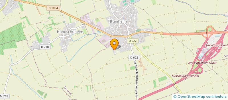 localisation de l'entreprise SCI FVFW  ITTENHEIM