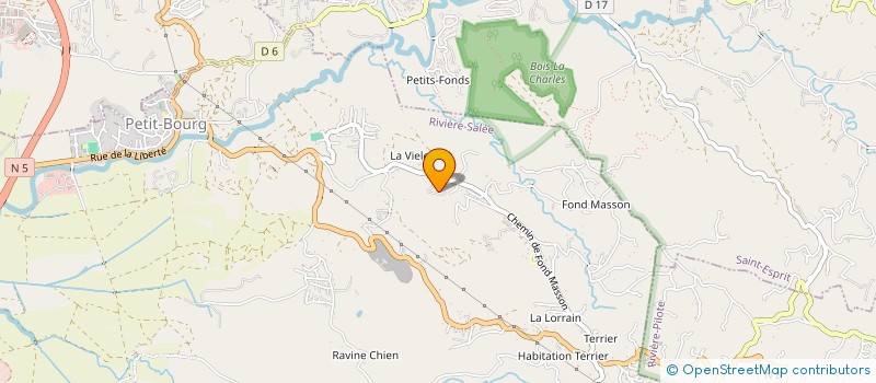 localisation de l'entreprise SCI FVG à RIVIERE SALEE