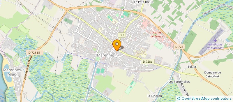 localisation de l'entreprise SCI FVMM  MARENNES-HIERS-BROUAGE