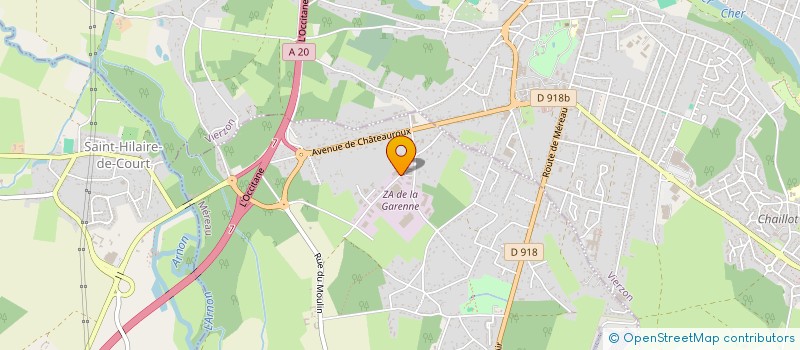 localisation de l'entreprise SCI FYC  MEREAU