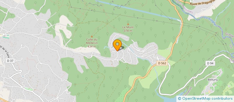 localisation de l'entreprise SCI FYDJI  MONTAUROUX