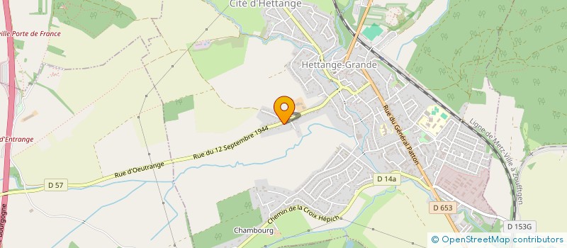 localisation de l'entreprise SCI FYFA  HETTANGE-GRANDE