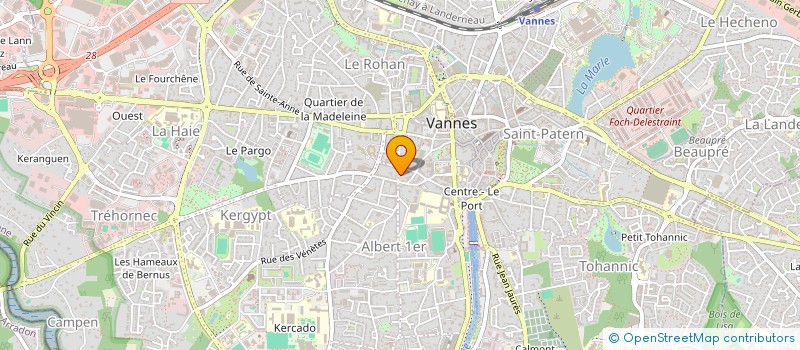 localisation de l'entreprise SCI FYJAG à VANNES