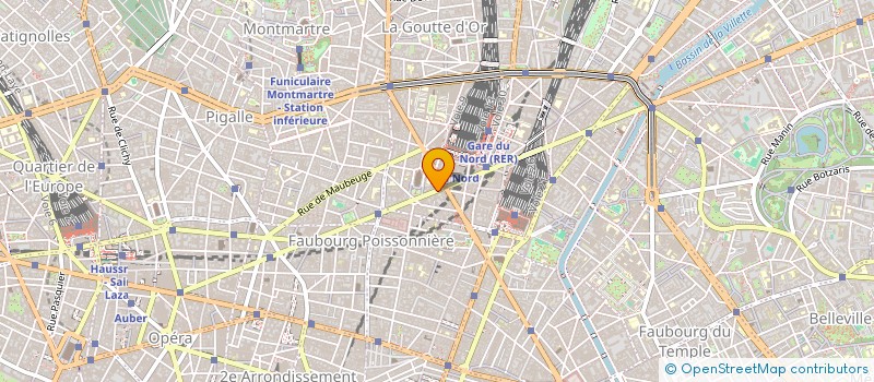 localisation de l'entreprise SCI FYLDIN BUREAUX  PARIS