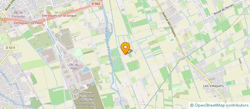 localisation de l'entreprise SCI FYMC  ENTRAIGUES-SUR-LA-SORGUE