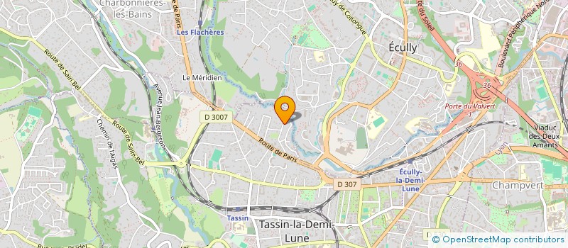 localisation de l'entreprise SCI FYVLO  TASSIN-LA-DEMI-LUNE