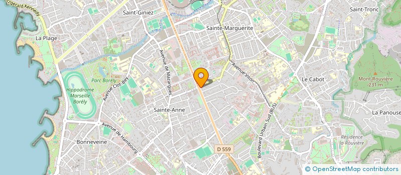 localisation de l'entreprise SCI FYVS INVEST à MARSEILLE 9EME