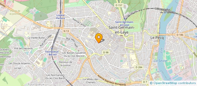 localisation de l'entreprise SCI FYZIX1  SAINT-GERMAIN-EN-LAYE