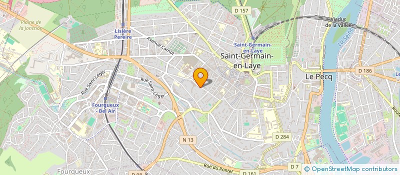 localisation de l'entreprise SCI FYZIX2  SAINT-GERMAIN-EN-LAYE