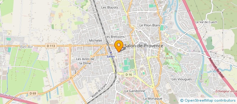 localisation de l'entreprise SCI G 3M ANTONIA  SALON-DE-PROVENCE