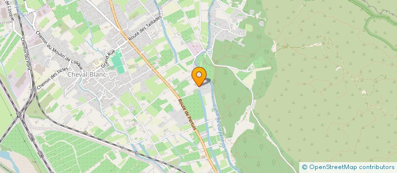 localisation de l'entreprise SCI G.A.B  CHEVAL-BLANC