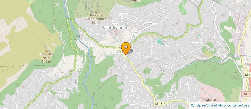 localisation de l'entreprise SCI G.A.F.  SAINT-JEANNET