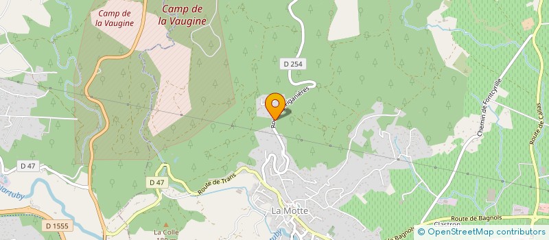 localisation de l'entreprise SCI G.A.F.S.  LA MOTTE