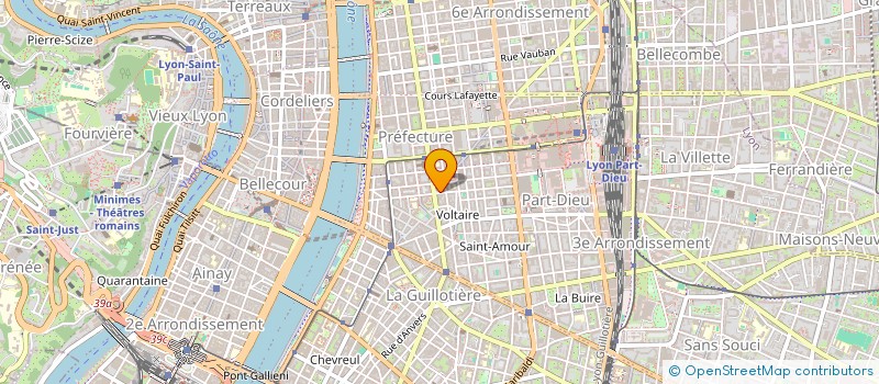 localisation de l'entreprise SCI G.A.J  LYON