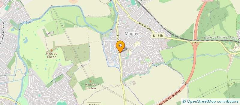 localisation de l'entreprise SCI G.A.J.L.  METZ