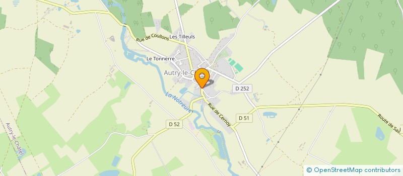localisation de l'entreprise SCI G.A.M. à AUTRY-LE-CHATEL