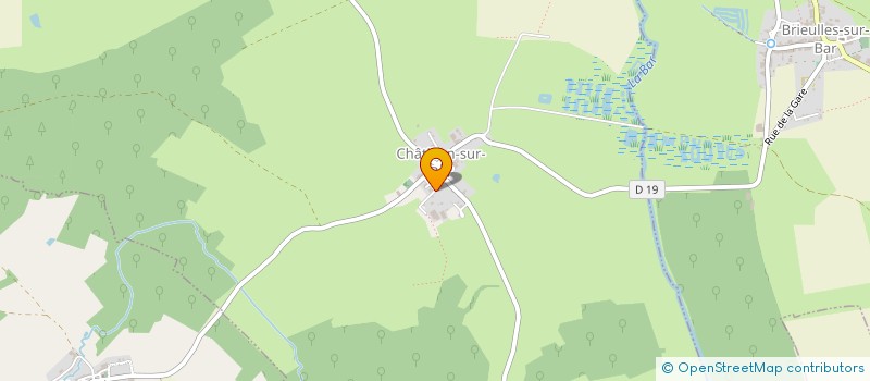 localisation de l'entreprise SCI G.A.N.G  BELLEVILLE-ET-CHATILLON-SUR-BAR