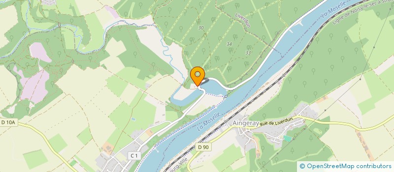 localisation de l'entreprise SCI G AND J  VILLEY-SAINT-ETIENNE