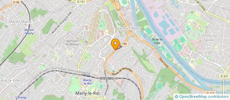 localisation de l'entreprise SCI G B  MARLY-LE-ROI