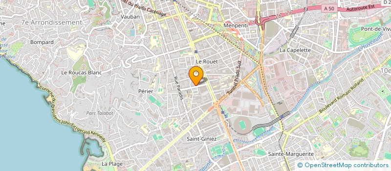 localisation de l'entreprise SCI G.B. à MARSEILLE