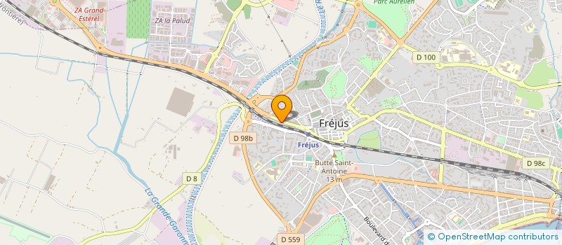 localisation de l'entreprise SCI G.B.S. à FREJUS