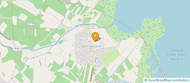 localisation de l'entreprise SCI G B T T  SAINT-NAZAIRE