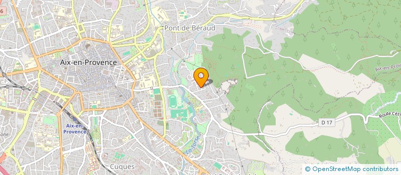 localisation de l'entreprise SCI G.BLANC  AIX-EN-PROVENCE