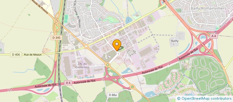 localisation de l'entreprise SCI G BOULOGNE IMMO  SERRIS