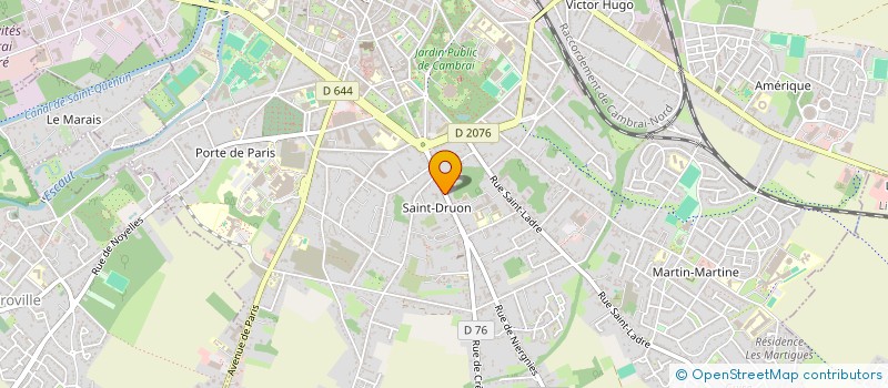 localisation de l'entreprise SCI G.C.A.E.C  CAMBRAI