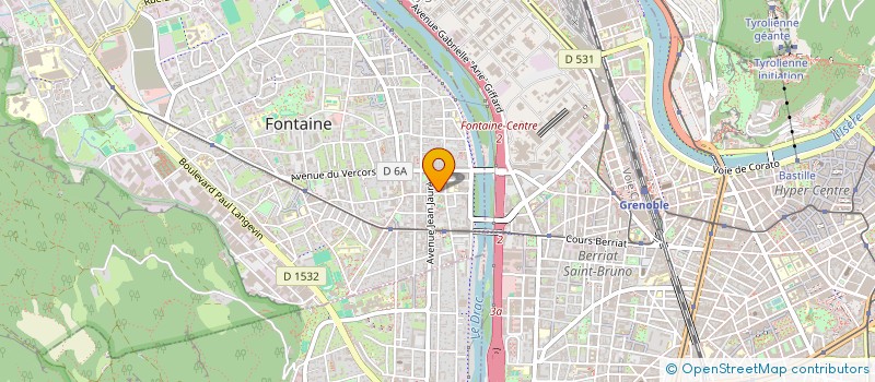 localisation de l'entreprise SCI G.C.B.H  FONTAINE