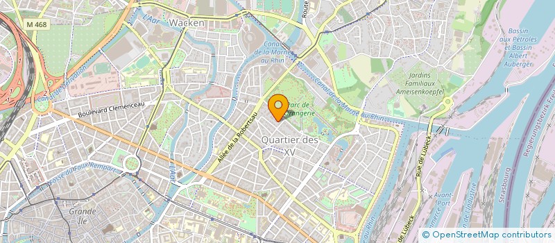 localisation de l'entreprise SCI G.C.LOGNES à STRASBOURG