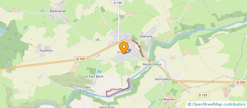 localisation de l'entreprise SCI G.C.R.G.  SAINT MAURICE ETUSSON