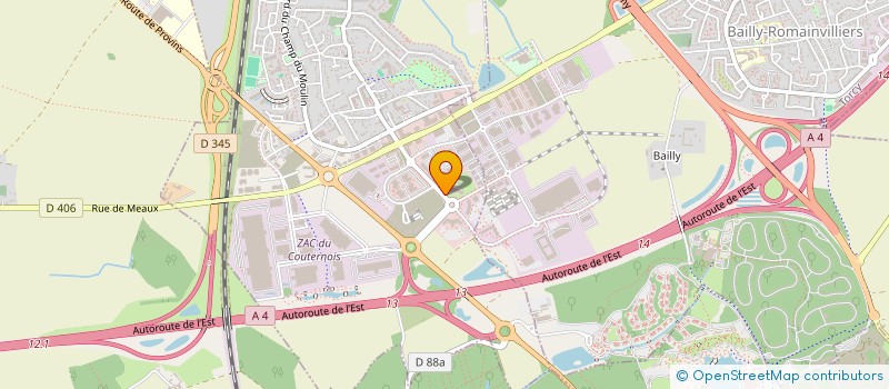 localisation de l'entreprise SCI G CHATEAUROUX IMMO  SERRIS