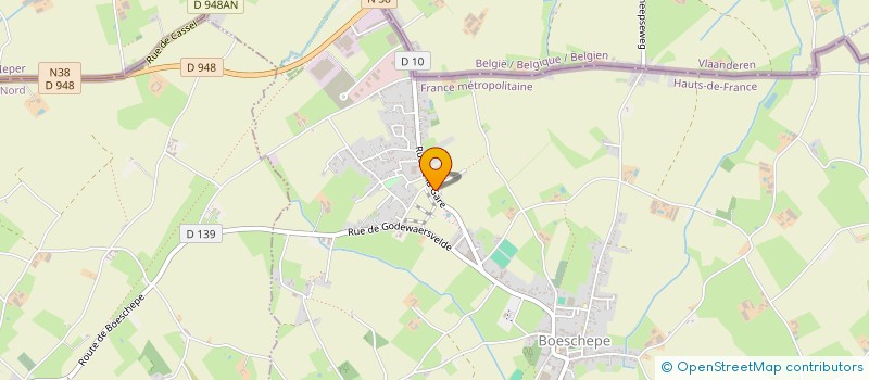 localisation de l'entreprise SCI G&CO  BOESCHEPE