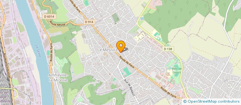 localisation de l'entreprise SCI G CONCEPT  LE MESNIL-ESNARD