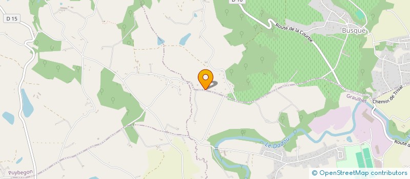localisation de l'entreprise SCI G&D  BUSQUE