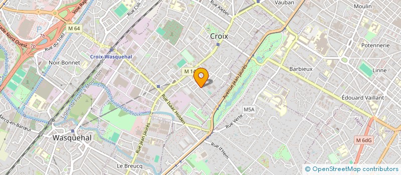 localisation de l'entreprise SCI G.D.A.M à CROIX