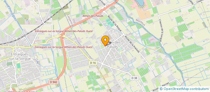 localisation de l'entreprise SCI G&D FATOUX  ALTHEN-DES-PALUDS