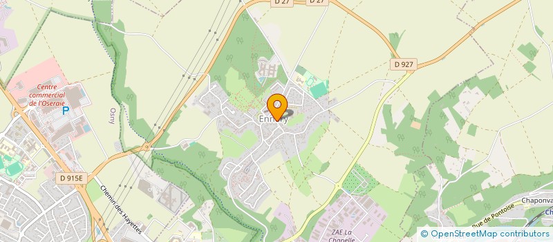 localisation de l'entreprise SCI G.D.G.H  ENNERY