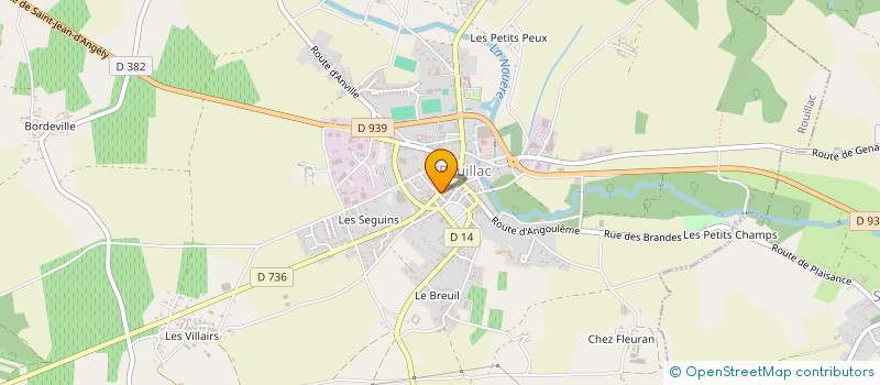 localisation de l'entreprise SCI G.D. IMMOBILIER à ROUILLAC
