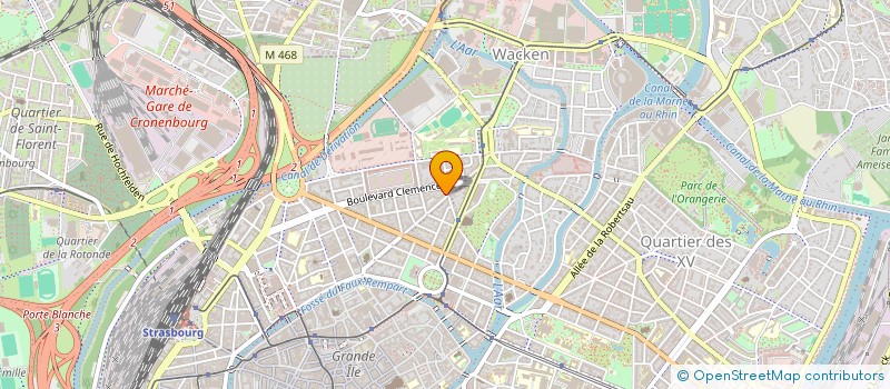 localisation de l'entreprise SCI G.E.J  STRASBOURG