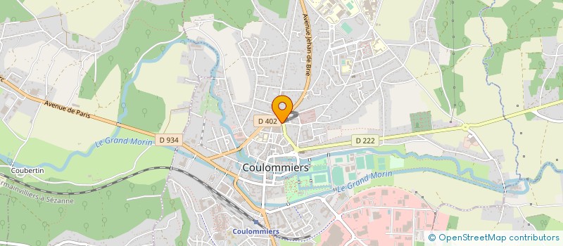 localisation de l'entreprise SCI G E M A C à COULOMMIERS