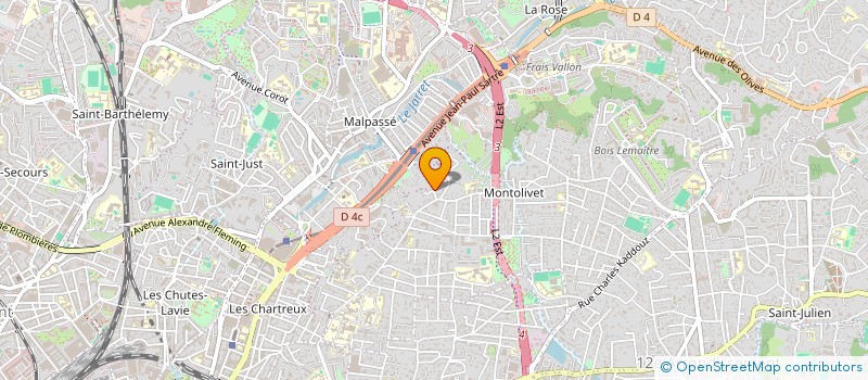 localisation de l'entreprise SCI G.E.SY à MARSEILLE